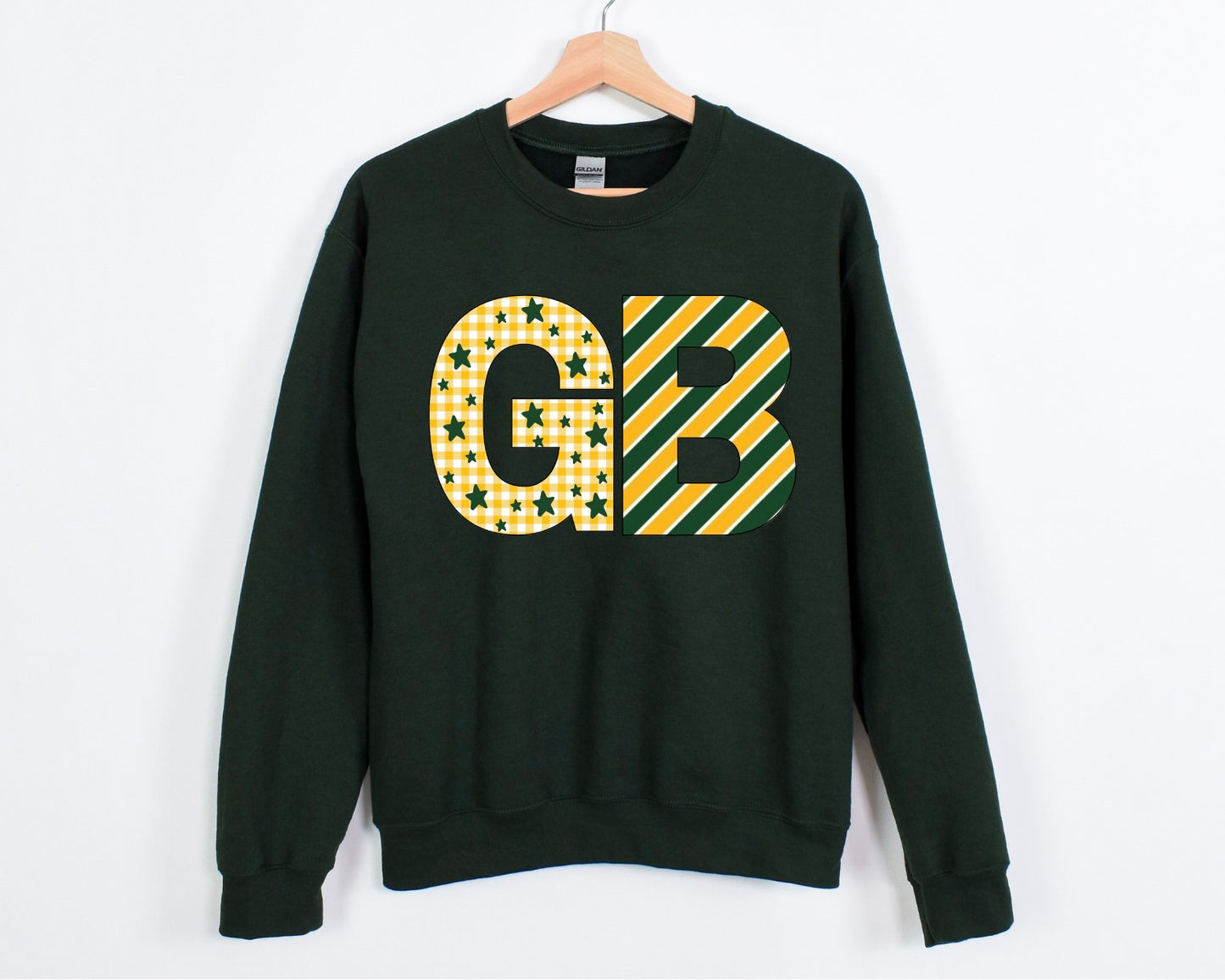 GB Patchwork Crewneck