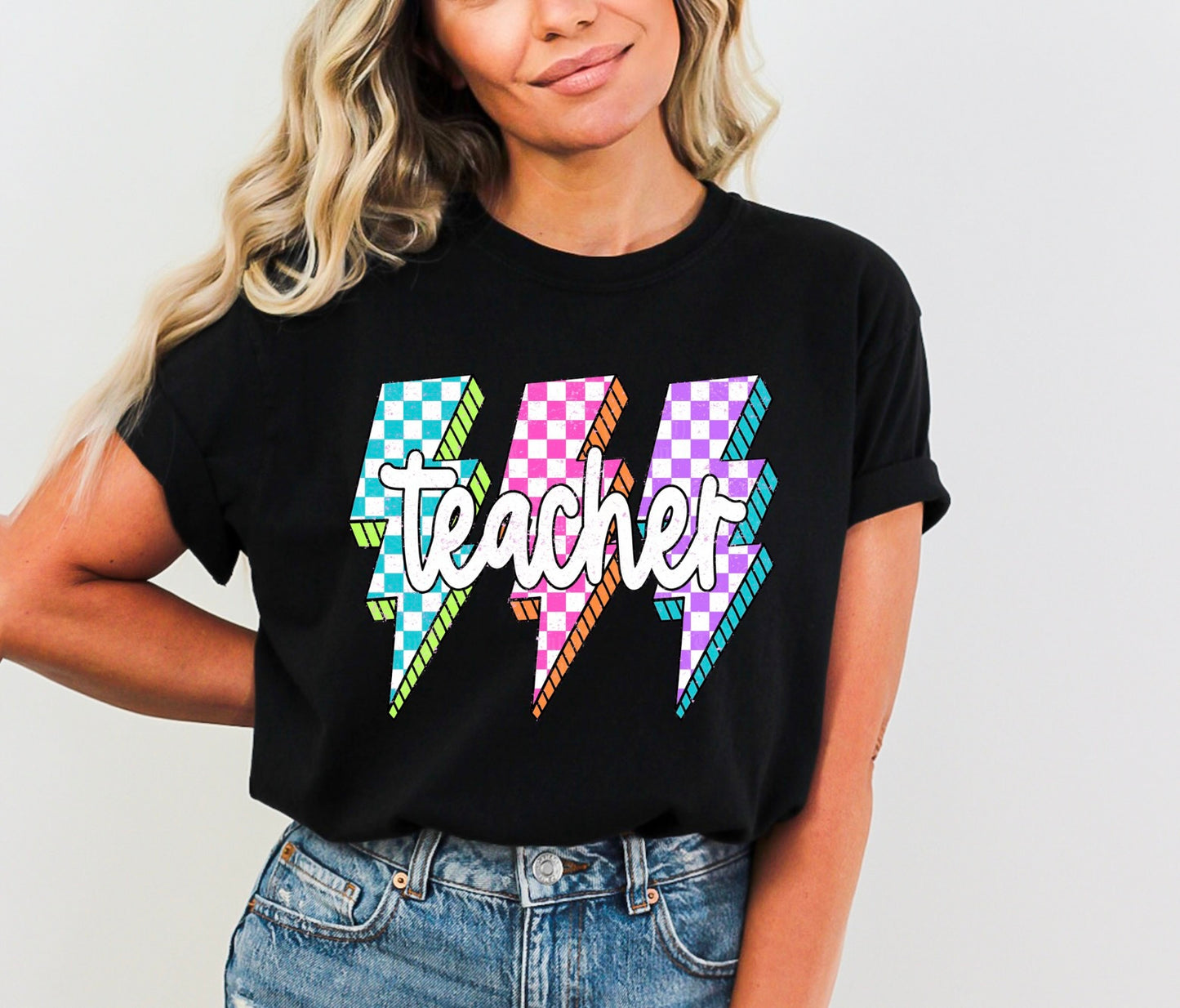 Neon Teacher T-Shirt