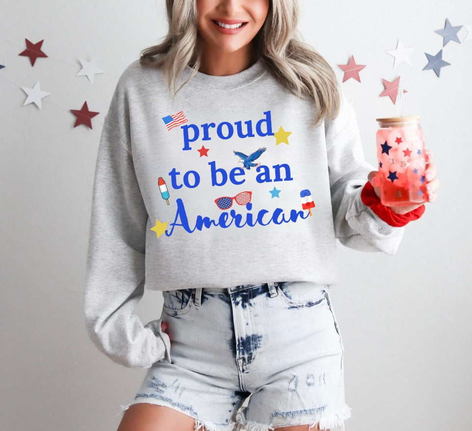 Proud to be an American Pullover