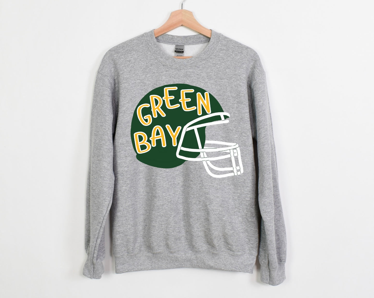 Green Bay Helmet Crewneck