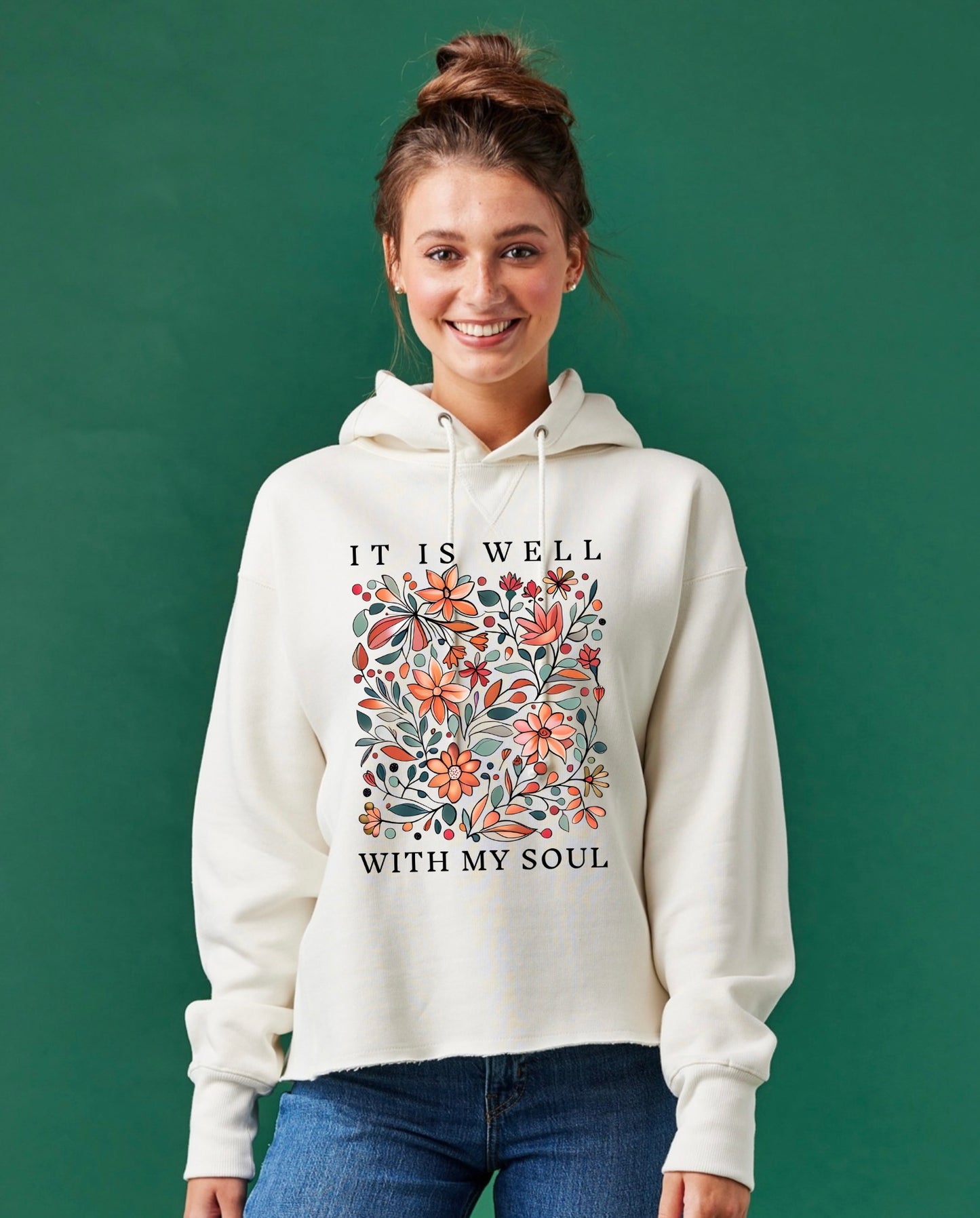 It Is Well with My Soul Heavyweight Boxy Pullover