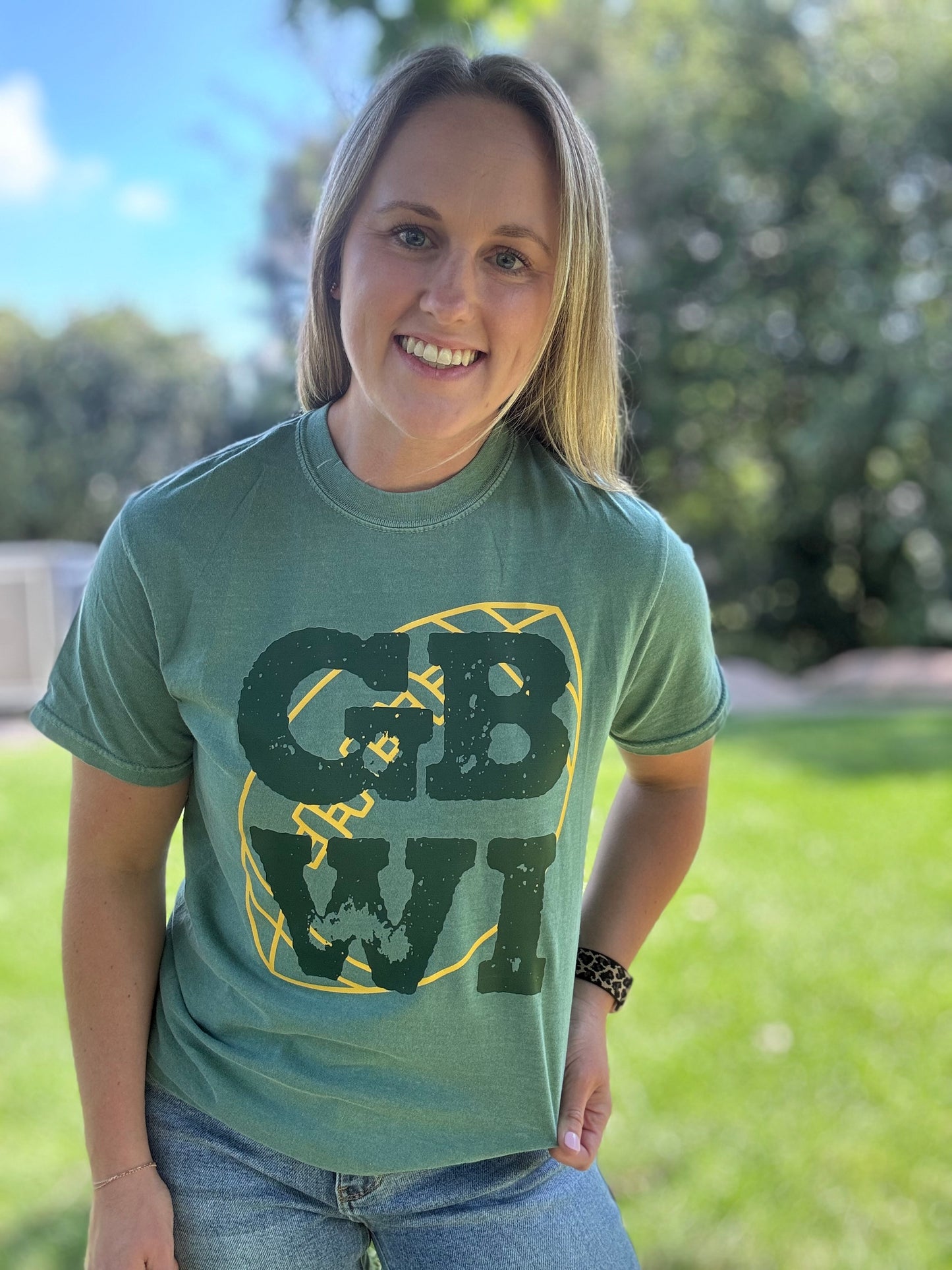 Football Outline GB T-Shirt