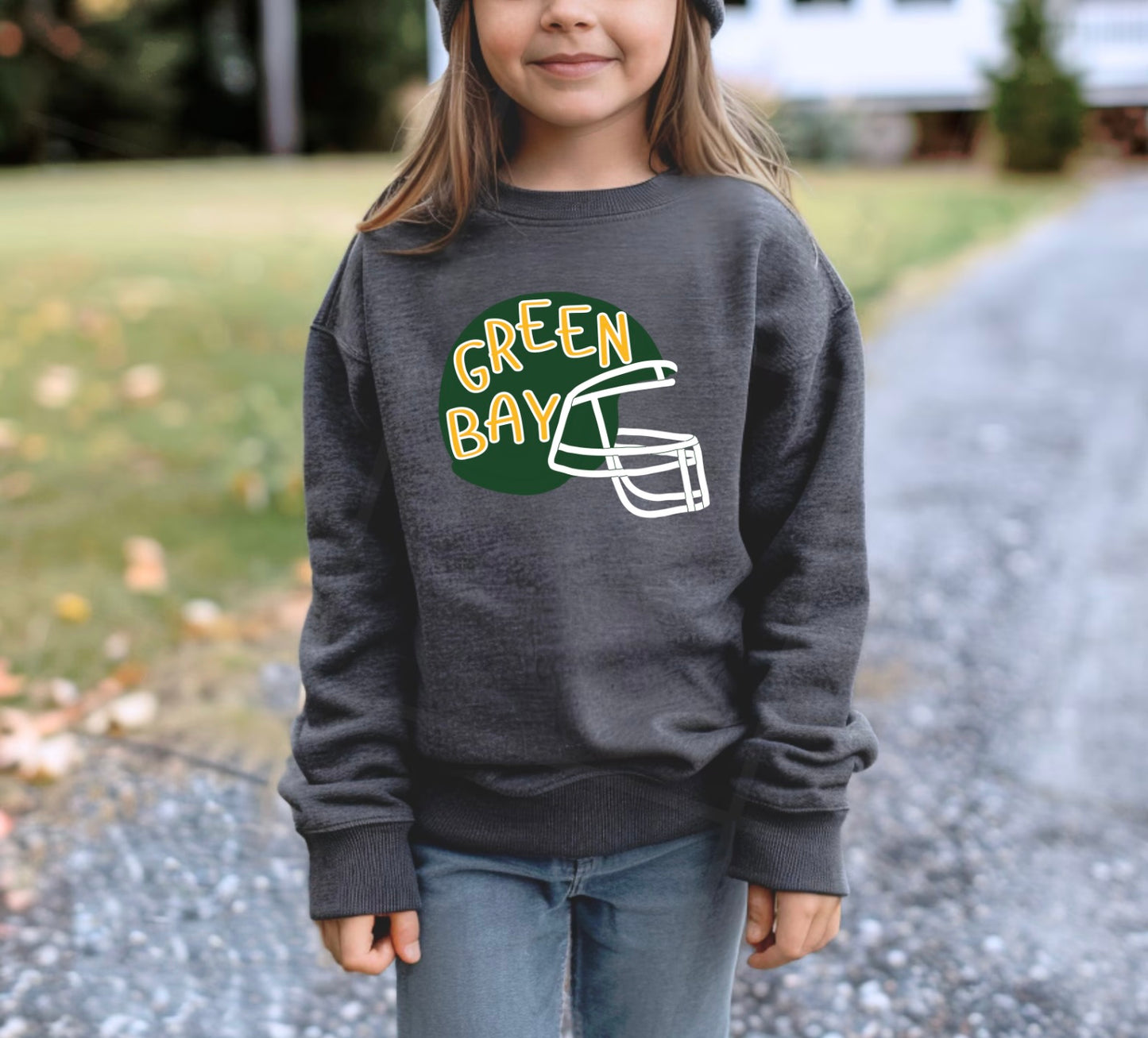 YOUTH Green Bay Helmet Crew
