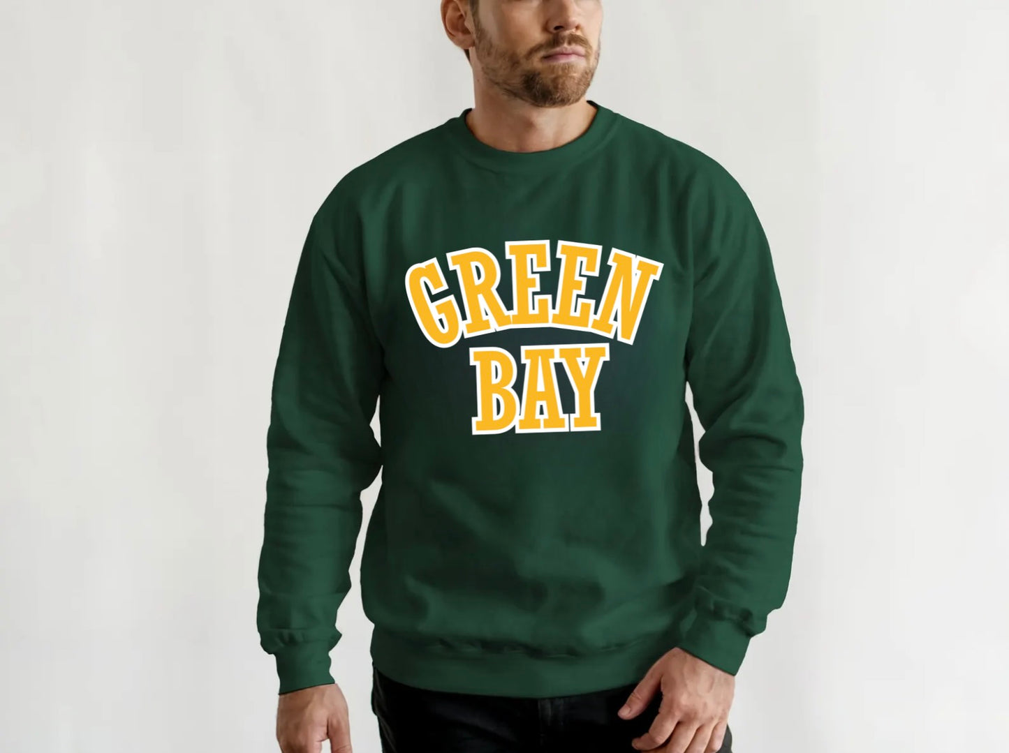Green Bay Block Crewneck