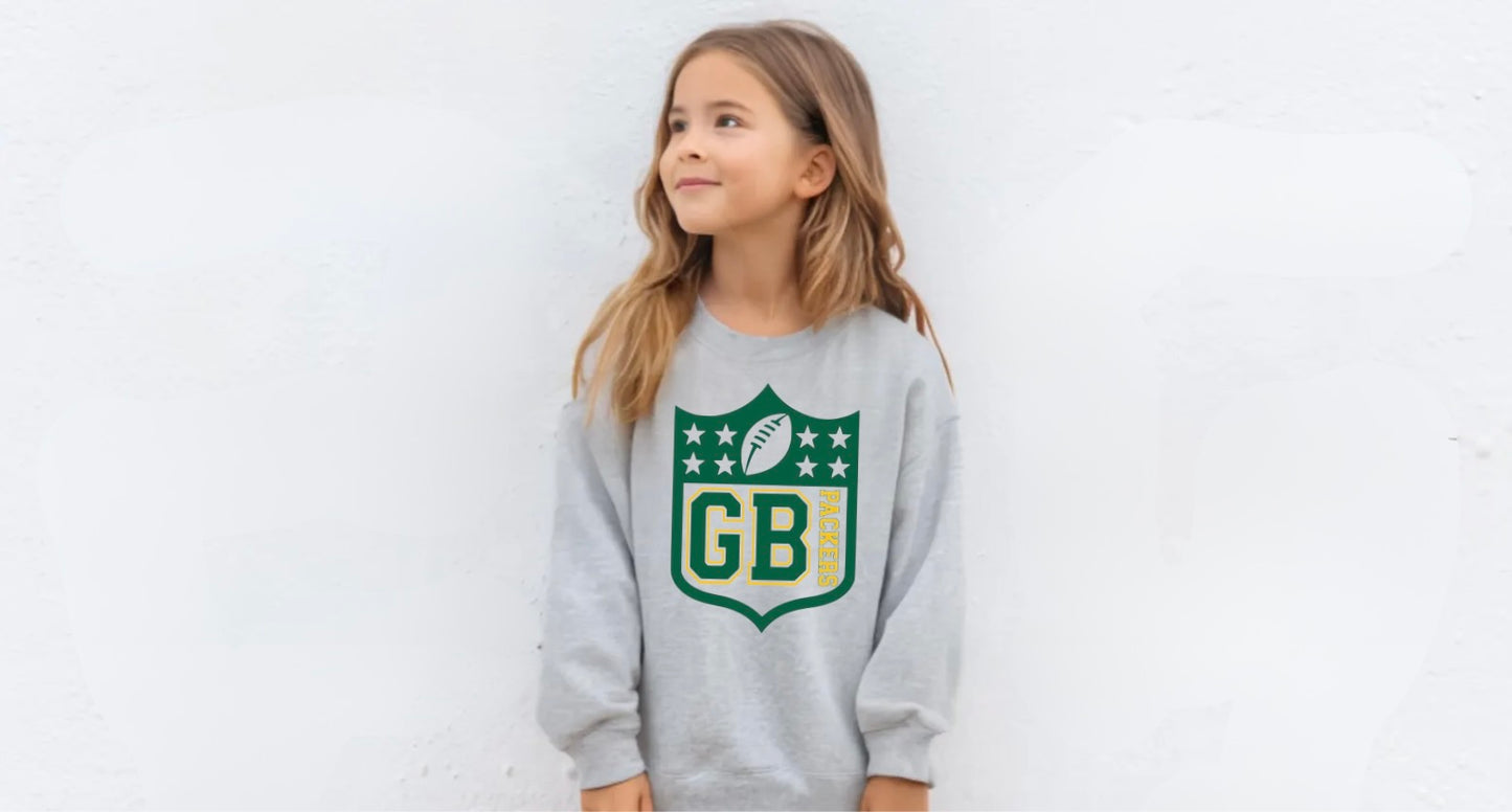 YOUTH NFL Logo x Green Bay Pullover