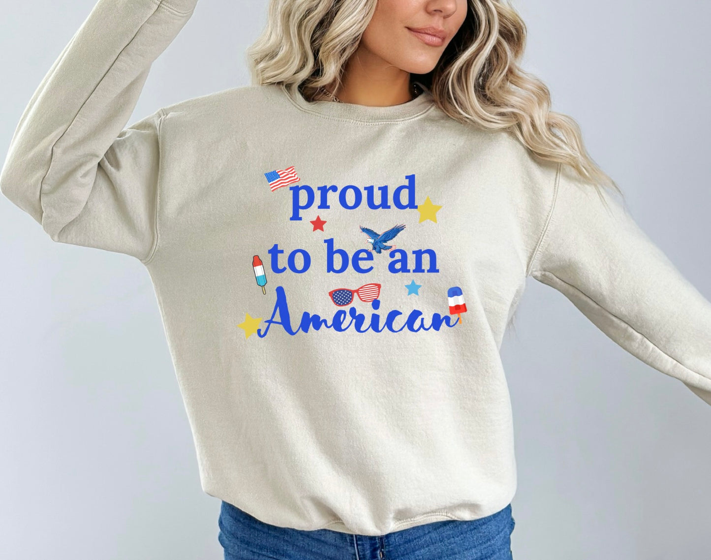 Proud to be an American Pullover