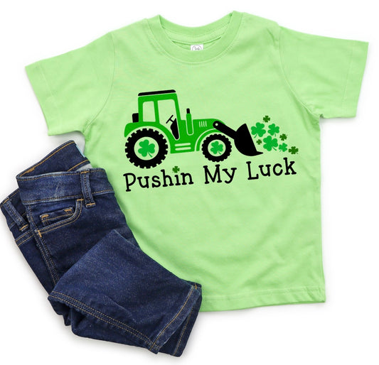 TODDLER Pushin' My Luck T-Shirt