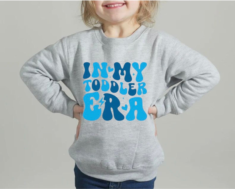 TODDLER In My Toddler Era Crewneck Sweatshirt