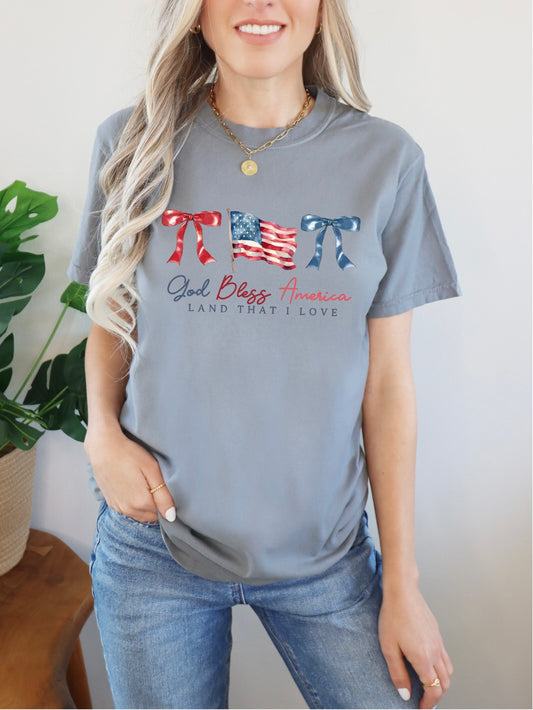 God Bless America Land That I Love T-Shirt