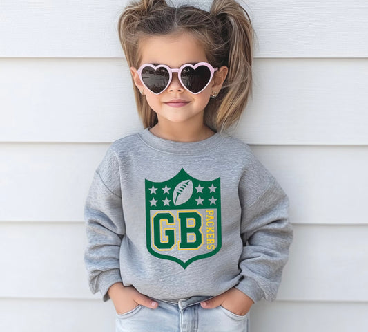 TODDLER NFL Logo x Green Bay Crewneck Sweatshirt