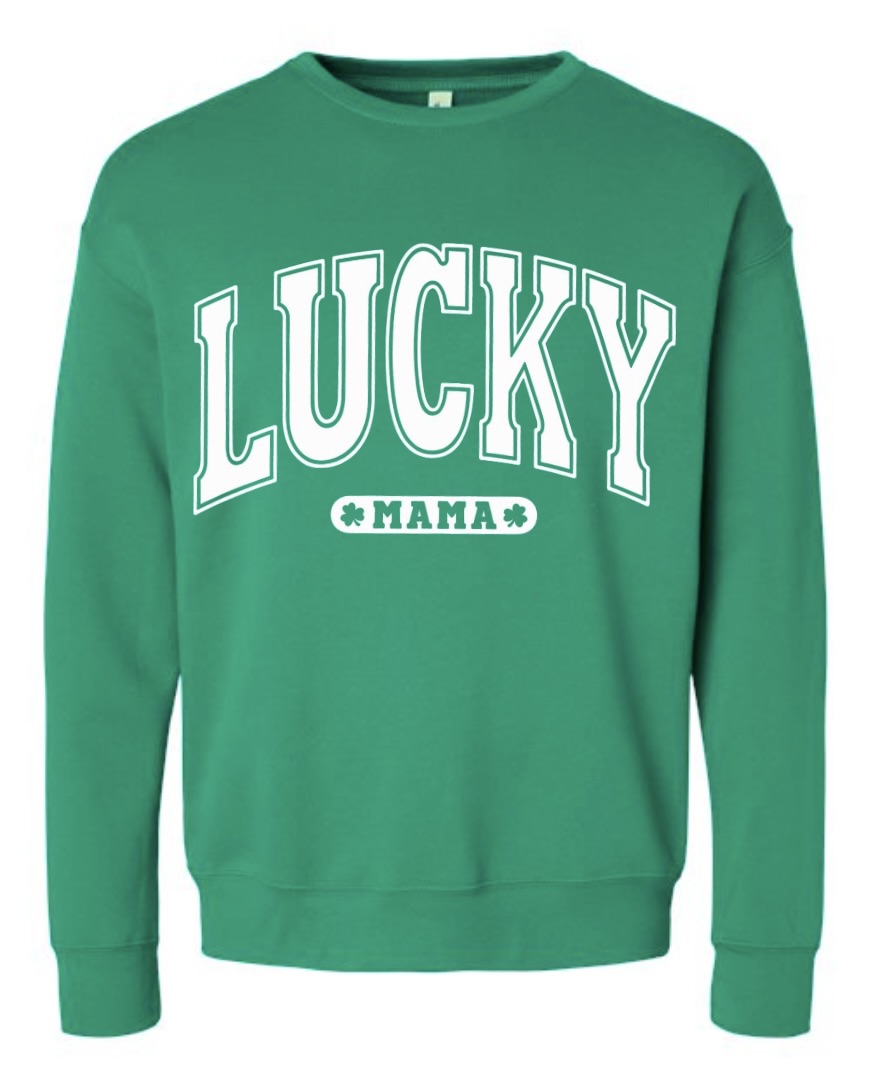 Lucky Mama Crewneck Sweatshirt