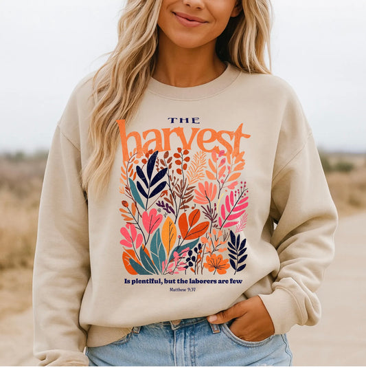 The Harvest is Plentiful Crewneck Sweatshirt