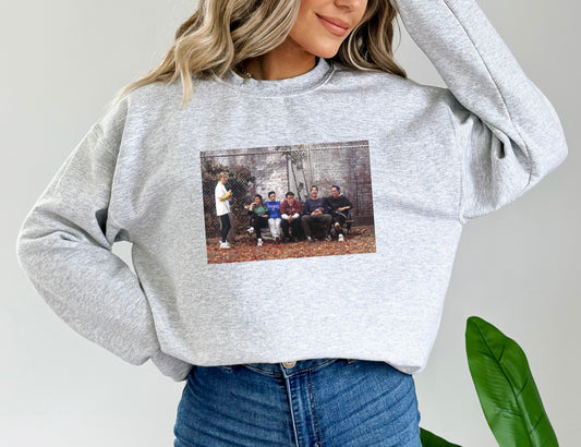 The One with the Football Crewneck Sweatshirt