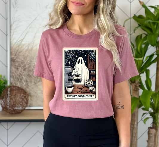 Freshly Boo'd Coffee T-shirt