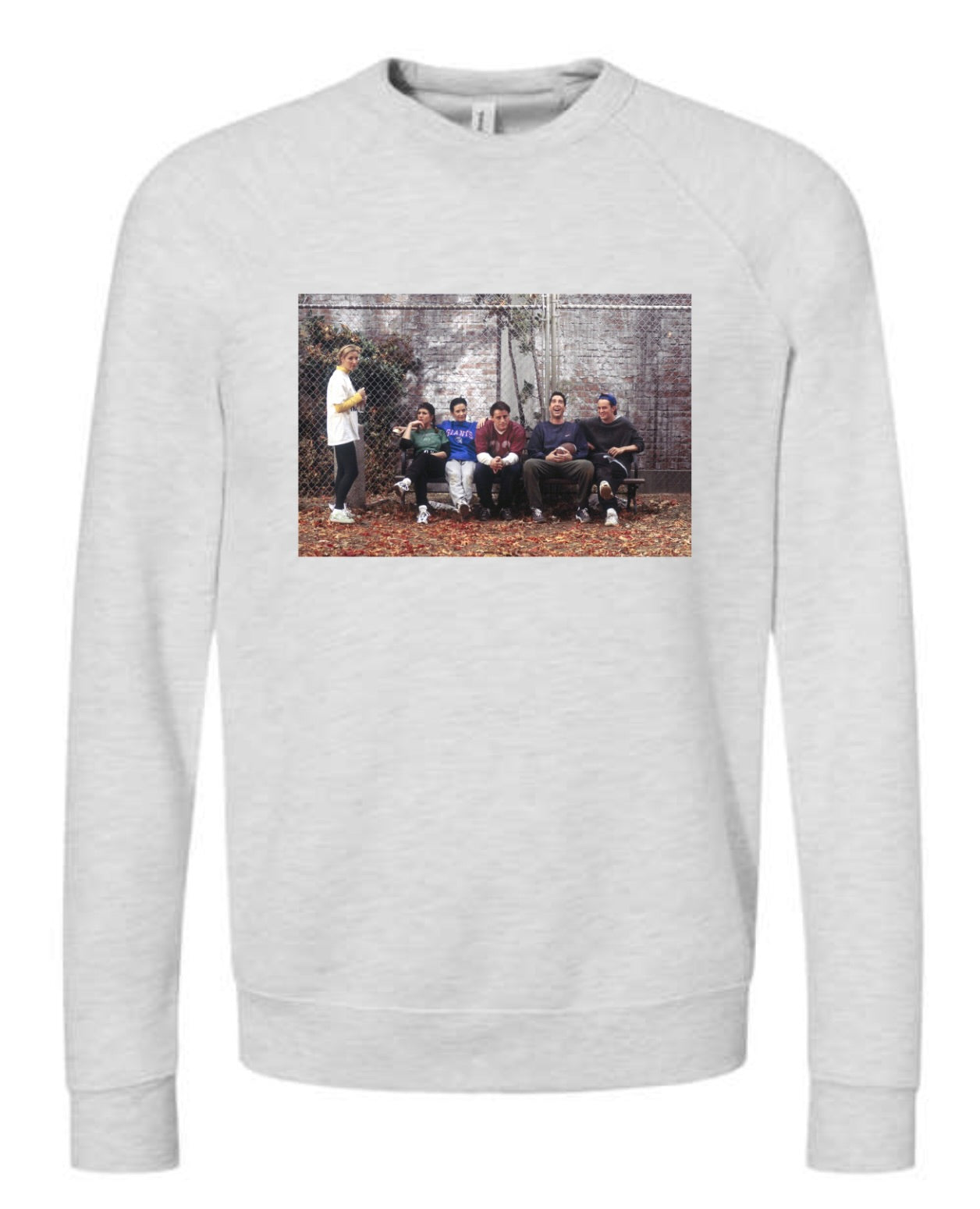 The One with the Football Crewneck Sweatshirt