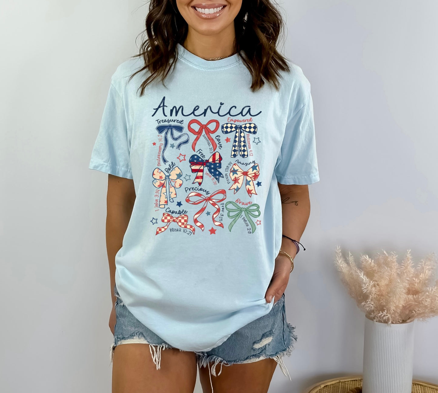 American Bows & Bible Verses T-Shirt