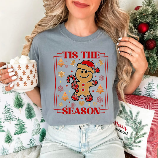 Gingerbread Tis the Season T-Shirt