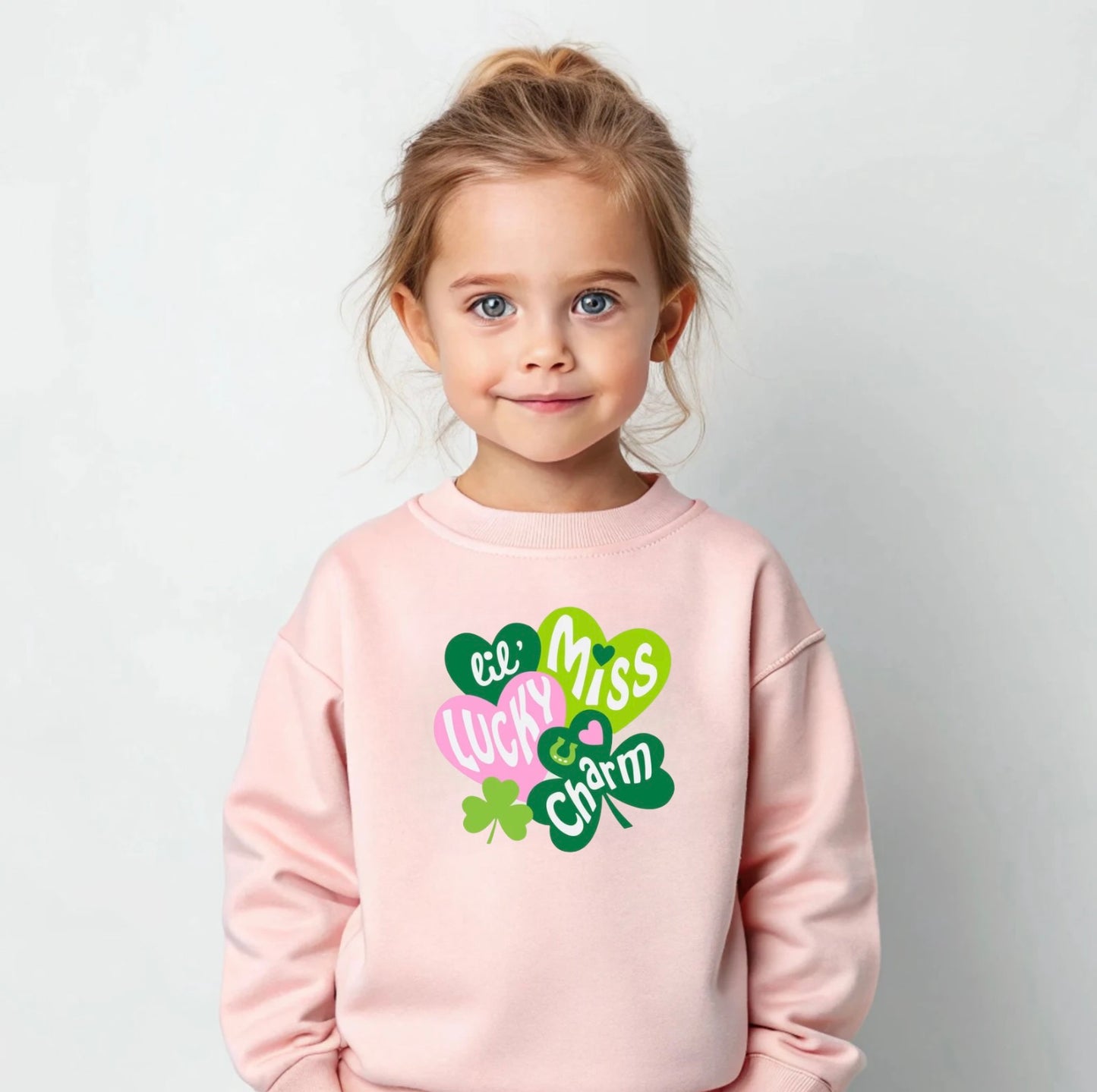 TODDLER Lil Miss Lucky Charm Pullover