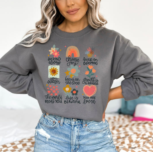 Positive Affirmations Pullover