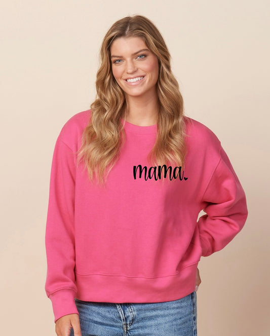 Pink Mama Boxy Crew