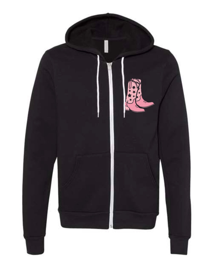 Long Live Cowgirls Zip-Up Sweatshirt