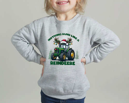 TODDLER Nothing Runs like a Reindeer Crew