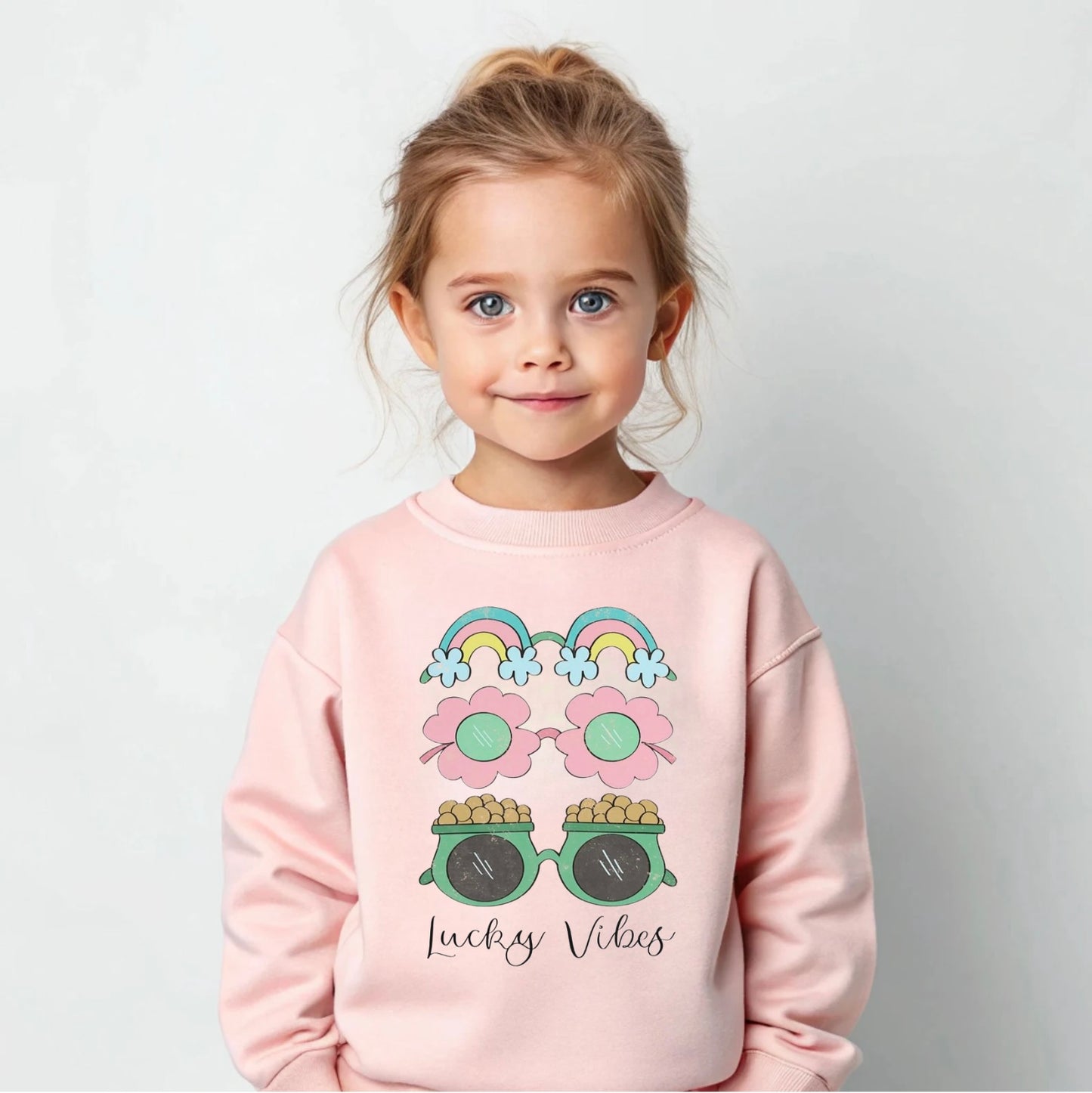 TODDLER Lucky Vibes Crewneck Sweatshirt