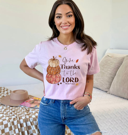 Give Thanks to the Lord T-Shirt