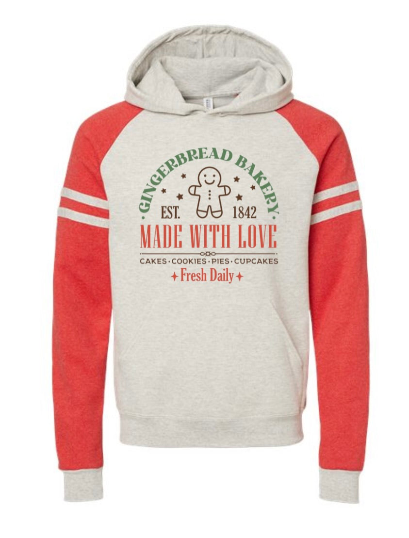 Gingerbread Bakery Colorblocked Hoodie