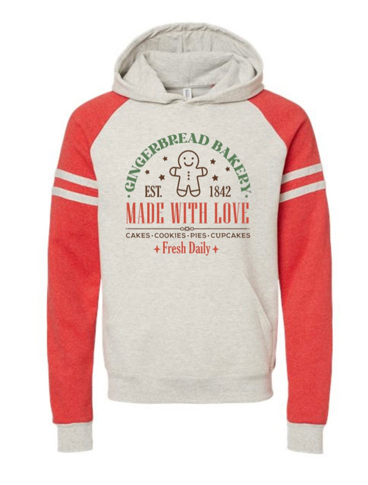 Gingerbread Bakery Colorblocked Hoodie