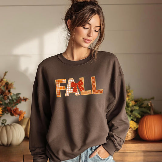 Fall Patchwork Pullover