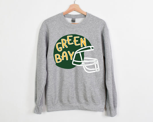 Green Bay Helmet Crewneck