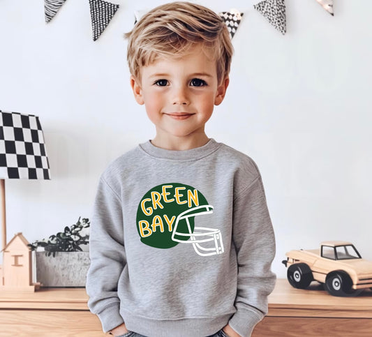 TODDLER Green Bay Helmet Crew