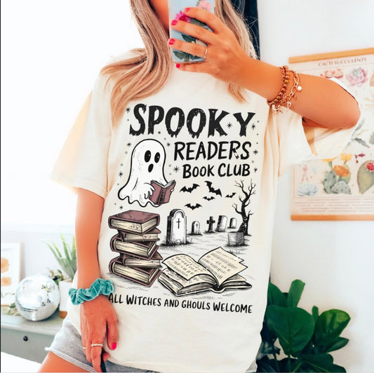Spooky Readers Book Club T-Shirt