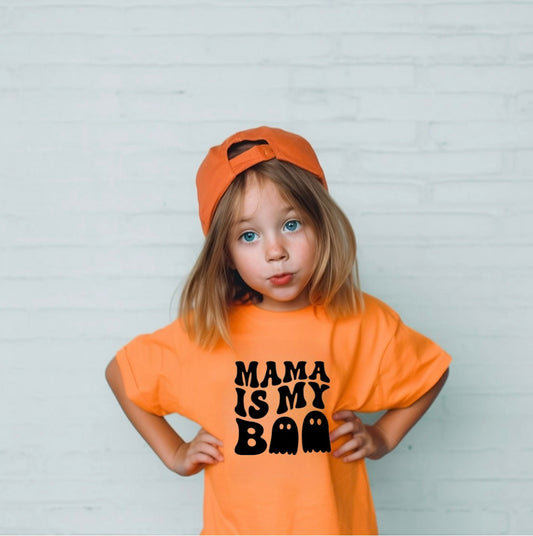 TODDLER Mama is My Boo T-Shirt