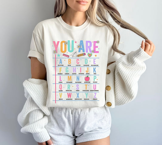 You are ABC T-Shirt