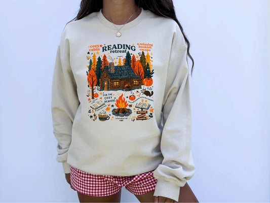 Reading Retreat Pullover