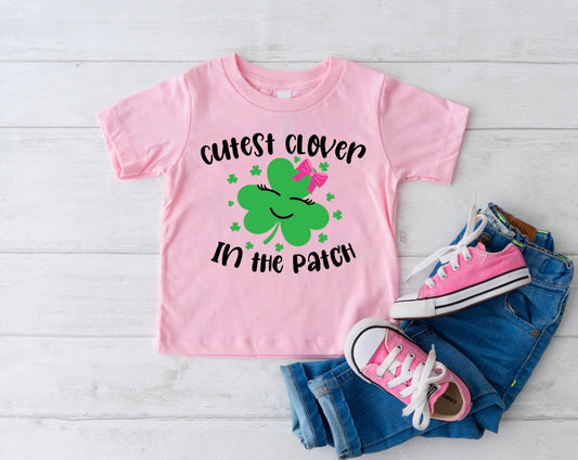 TODDLER Cutest Clover in the Patch T-Shirt