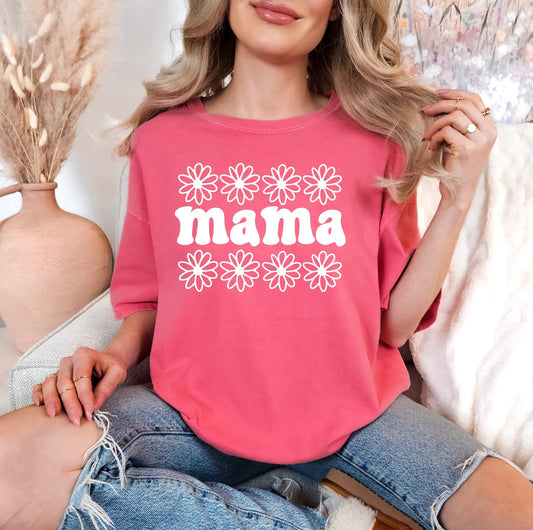 Flowered Mama T-Shirt