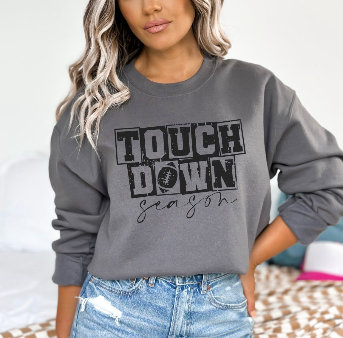 Touchdown Season Crewneck Sweatshirt