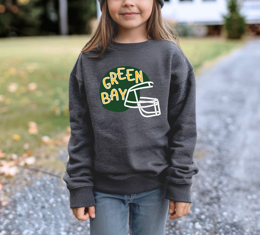YOUTH Green Bay Helmet Crew