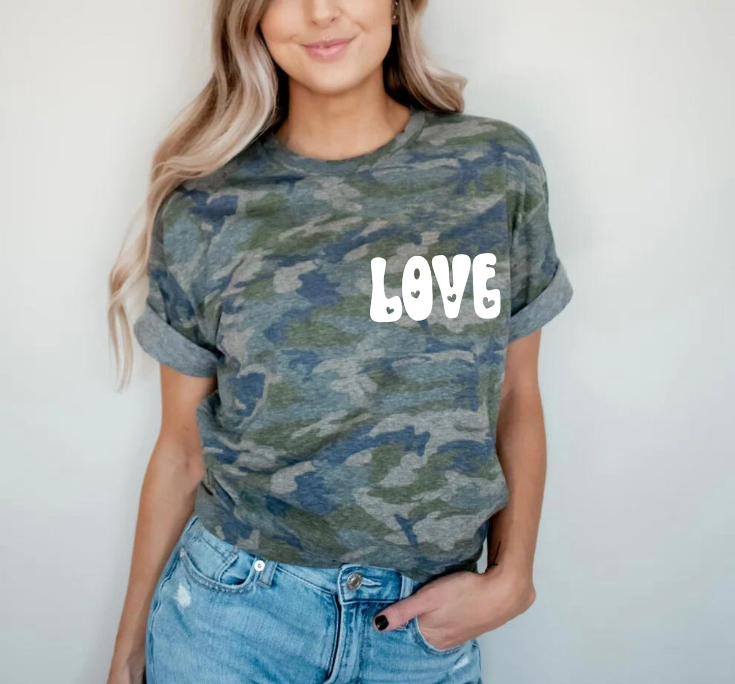 Camo Love T-Shirt