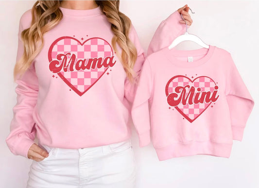 Retro MAMA Crewneck Sweatshirt